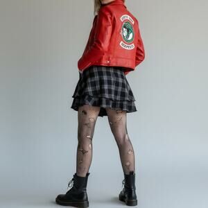 Riverdale Southside Serpents Cheryl Blossom NWT Moto Jacket